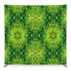 Emerald Heirloom double-sided pillowcover backdrop by True Backdrops featuring rich green tones and intricate patterns.