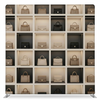 Gilded double-sided pillowcover backdrop by True Backdrops, showcasing textured fabric and elegant design.