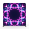 Stellar Neon Bloom Pillowcover Backdrop by True Backdrops featuring vibrant floral designs on a soft fabric texture.