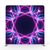 Stellar Neon Bloom Pillowcover Backdrop by True Backdrops featuring vibrant floral designs on a soft fabric texture.