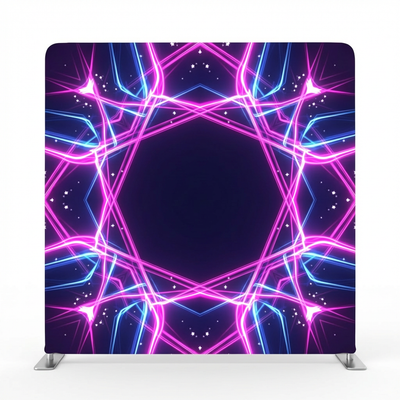 Stellar Electric Double-Sided Pillowcover Backdrop - Front