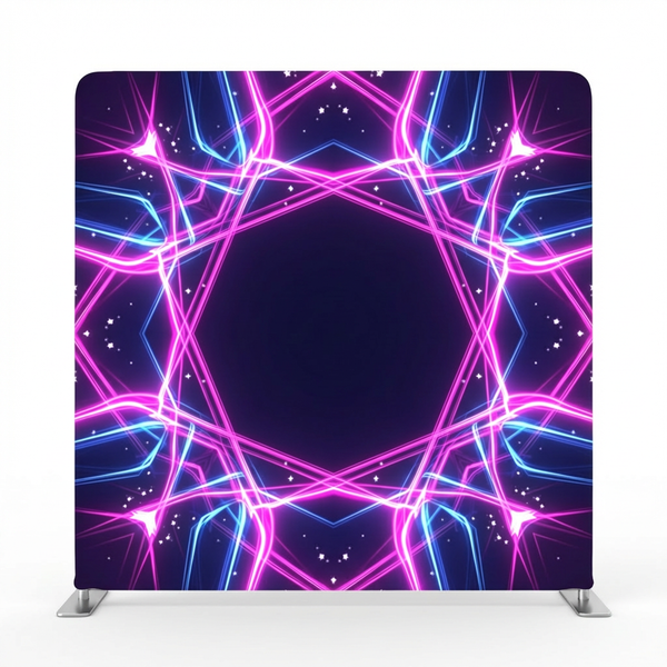 Stellar Electric Double-Sided Pillowcover Backdrop - Front