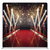 Gilded red carpet pillowcover backdrop with elegant design, perfect for photography and event decoration by True Backdrops.