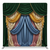 True Backdrops Royal Opera House pillowcover backdrop featuring an elegant design and rich colors in a framed display.