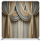 Gilded Satin Waltz Pillowcover Backdrop