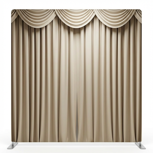 Ivory Moonlight Sonata pillowcover backdrop by True Backdrops, featuring soft textures and elegant design.