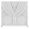 Alabaster Opera Drapes Pillowcover Backdrop