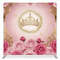 Gilded Tiara Rose Pillowcover Backdrop