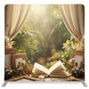 Sun-drenched narrative pillowcover backdrop by True Backdrops, featuring a vibrant, artistic design ideal for photography or home decor.