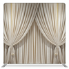 Gilded shell ivory pillowcover backdrop featuring a textured shell design for elegant interior decor.