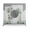 Moonlight Alabaster Rose Pillowcover Backdrop