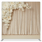 Champagne Petal Drift Pillowcover Backdrop