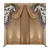 Gilded Orchid Sanctuary pillowcover backdrop by True Backdrops featuring a luxurious floral design on fabric.