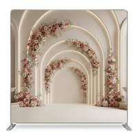 Double-sided backdrop pillowcover by True Backdrops featuring a serene, versatile design for photography or home decor.
