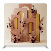 Gilded Arches Pillowcover Backdrop by True Backdrops, showing a luxurious fabric pillowcover with ornate gold arches design.