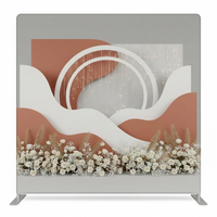 Desert Gilded double-sided pillowcover backdrop by True Backdrops featuring a luxurious gold and neutral desert design.