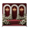Crimson Moonlight Sonata Pillowcover Backdrop