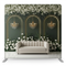 Emerald Grace Chandelier Pillowcover Backdrop