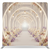 Luminous Ethereal Garden Pillowcover Backdrop by True Backdrops with soft floral and garden pattern in vibrant colors.