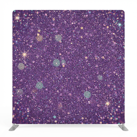True Backdrops Stellar Amethyst Pillowcover Backdrop, soft purple fabric with textured design for photography and decor.