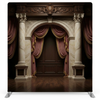 True Backdrops Grand Opera House pillowcover backdrop featuring detailed stage curtain and theatre interior design.