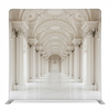 Alabaster hallway pillowcover backdrop by True Backdrops, showing a neutral-colored fabric backdrop for photography or decor.