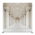 Alabaster hallway pillowcover backdrop by True Backdrops, showing a neutral-colored fabric backdrop for photography or decor.