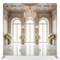 Grand Alabaster Ballroom Pillowcover Backdrop