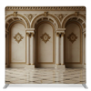 Gilded Imperial Hall pillowcover backdrop by True Backdrops, featuring luxurious gold and ornate design for elegant decor.