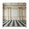 Gilded Grandeur Pillowcover Backdrop by True Backdrops featuring luxurious gold-toned fabric and elegant design.