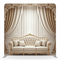 Champagne Rose Elegance Pillowcover Backdrop