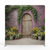 Provencal Cottage Door Pillowcover Backdrop by True Backdrops, featuring a rustic door design, ideal for photography backgrounds.