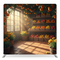 Sunlit Orchard Market Pillowcover Backdrop