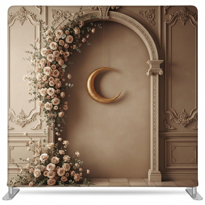 Gilded Moon Garden Pillowcover Backdrop