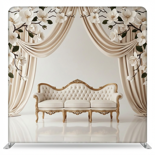 Magnolia Silk Heirloom Pillowcover Backdrop