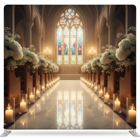 Sacred Vows pillowcover backdrop by True Backdrops featuring a decorative pillow cover with sacred vow design for special occasions.