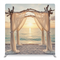 Ethereal Shoreline Sunset Pillowcover Backdrop