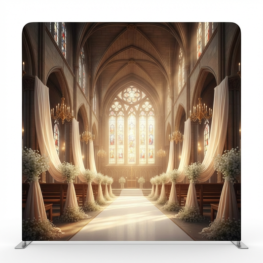 Sacred Silence Pillowcover Backdrop by True Backdrops featuring a serene, artistic design for decorative photography or display.