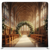 Sacred Vows pillowcover backdrop with intricate design, perfect for wedding decor, by True Backdrops.