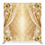 Gilded Manor Bloom pillowcover backdrop by True Backdrops, featuring elegant floral design and rich gilded details.