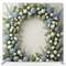 Porcelain Blue Meadow Pillowcover Backdrop