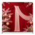 Crimson Blossom Lanterns pillowcover backdrop by True Backdrops, featuring vibrant red floral lantern design for photography and decor.