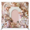 Petal Whimsy Blossom Pillowcover Backdrop