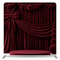 Crimson Velvet Theater Pillowcover Backdrop