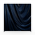 True Backdrops Midnight Sapphire silk pillowcover backdrop with smooth, shiny fabric and elegant deep blue color.