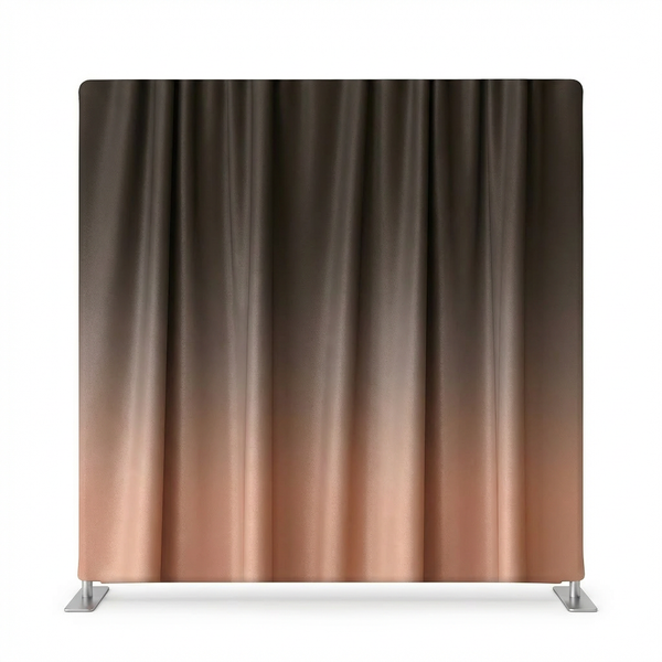 Velvet Twilight Sunset Pillowcover Backdrop by True Backdrops, featuring a vibrant sunset scene with soft velvet texture.