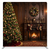 Heritage Christmas hearth pillowcover backdrop featuring festive holiday design on a cozy pillowcover by True Backdrops