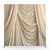 Ivory cascade pillowcover backdrop with soft fabric and elegant drape, designed for photography and decorative settings by True Backdrops.