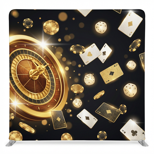Midnight Fortune Pillowcover Backdrop