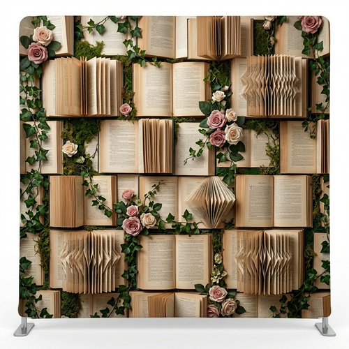 Everlasting Heirloom Pillowcover Backdrop by True Backdrops, featuring a textured fabric pillowcover backdrop with elegant design.